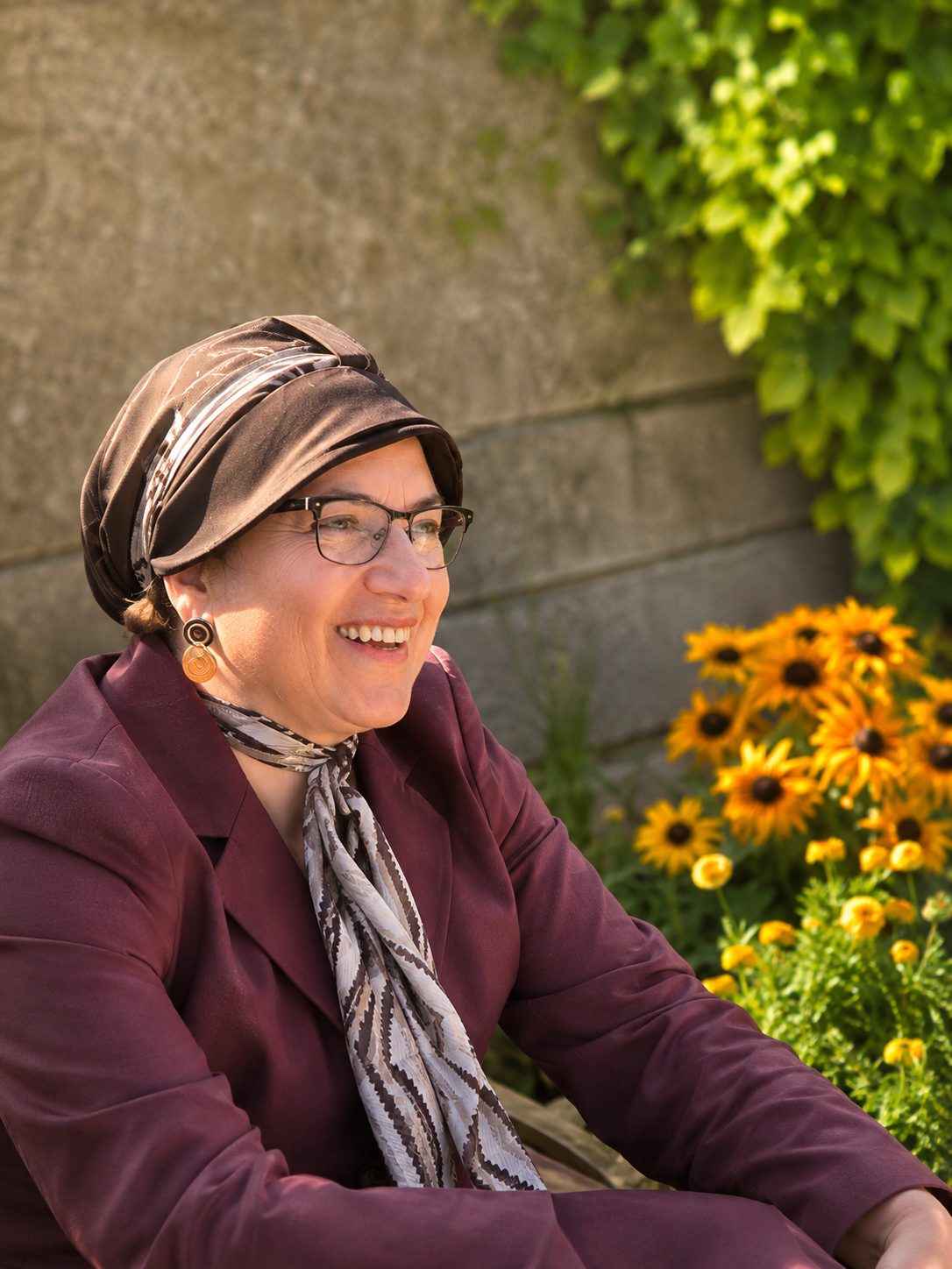 Hatice Keskin'in sıcak gülümsemesi